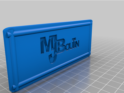 isim işaret ct Michael 3d print model - Mito3D