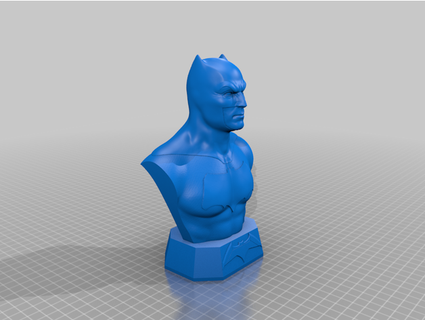 batman justicia liga busto tóxico ayyad 3d print model - Mito3D