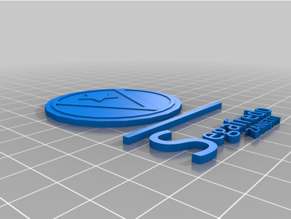 Bolonia logo polospa 3d print model - Mito3D