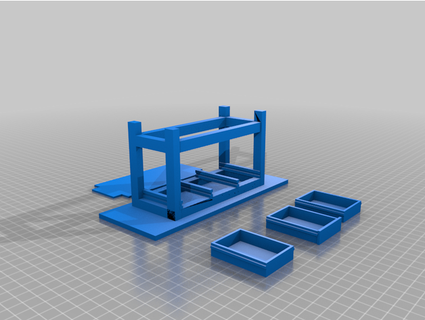 banco 1 12 escala ukesman 3d print model - Mito3D