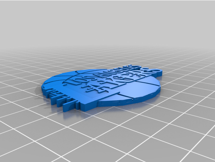 lakers logo polspa 3d print model - Mito3D