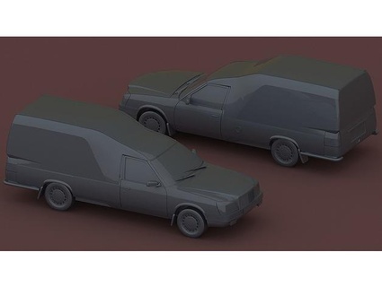 moskvich kalita pickup real caringmother 3d print model - Mito3D