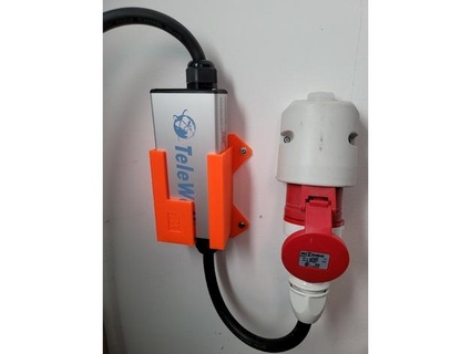 Wallbox telewell type2 ev Laden Kabel mtmanty 3d print model - Mito3D