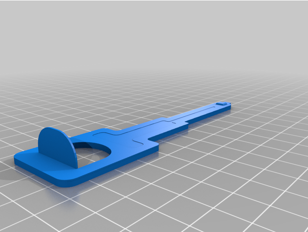 clarion car radio stereo removal tool - printable normanbates 3D print model - Mito3D
