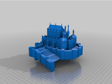 industrial buildings - terrain 40k jimjimjimmyjim 3d print model - Mito3D