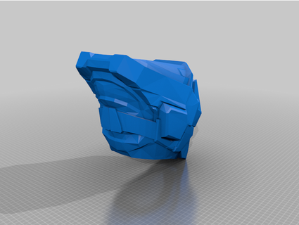 Schicksal 2 Sonnenanbruch Helm Aktualisiert Supergtroyer 3d print model - Mito3D