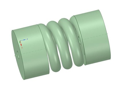 shaft encoder coupling texasbelle 3d print model - Mito3D