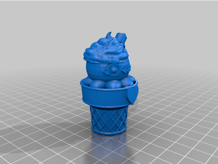 octo dessert calijunkyardcreator 3d print model - Mito3D