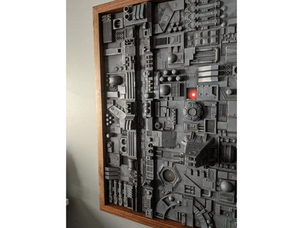 death star diorama trench run notcolinforreal 3d print model - Mito3D