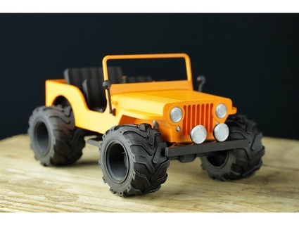 willys jeep - fully printable soarpix 3d print model - Mito3D