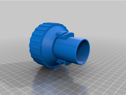dyson succion hose ryobi vacuum nicodelux 3d print model - Mito3D