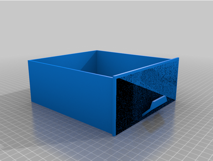 ikea lack additional big waste drawer nkb88  3d print model - Mito3D
