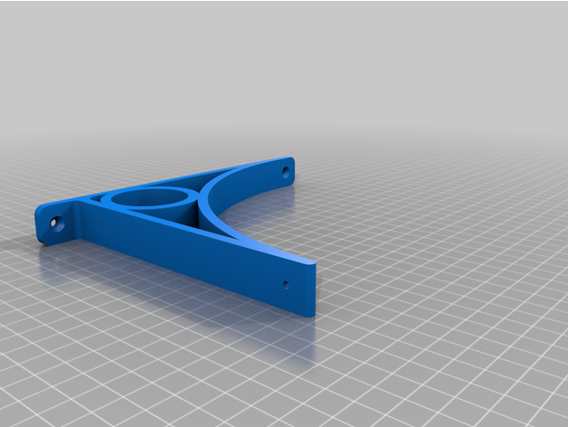 staffa Mensola 15x15 üst çizgi 3D print model - Mito3D