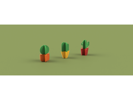 Kaktus press fit jqueraltmel 3d print model - Mito3D