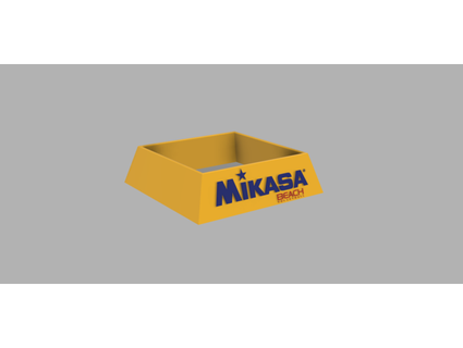 mikasa Strand Volleyball Ball Unterstützung Sockel lu122131 3d print model - Mito3D