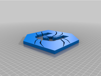 cura logo remixé araignée arachne bêta ender3printingfan1 3d print model - Mito3D