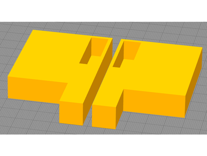 gerçek langırt oyun alanı durur Kook 3d print model - Mito3D