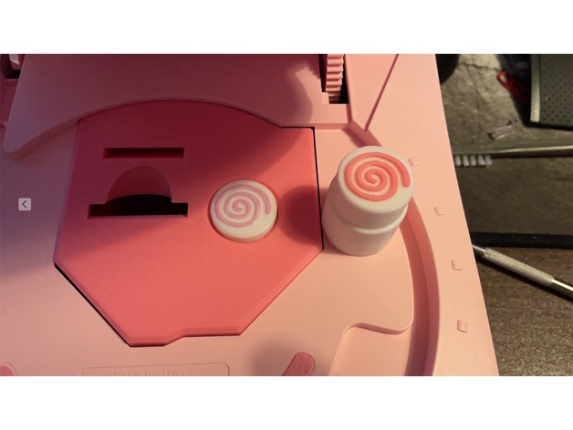 binmek buton düz yükseltilmiş logo Doğrulanmış 3D print model - Mito3D
