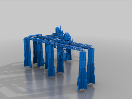 industriel bâtiment jimjimjimmyjim 3d print model - Mito3D