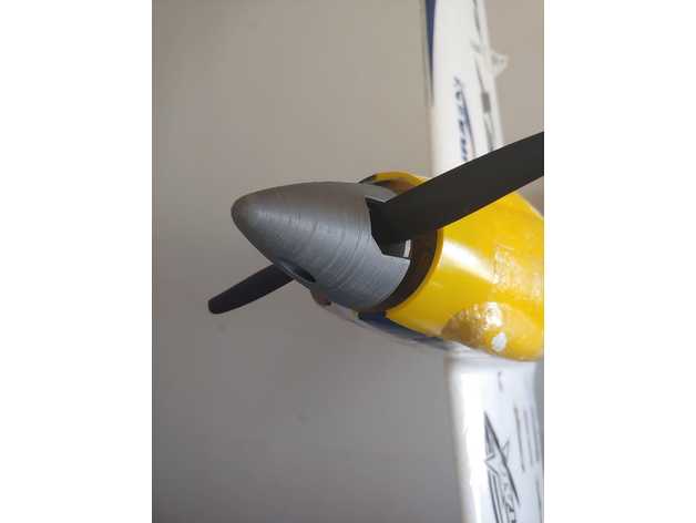 durafly efx-racer prop spinner da eli 3D print model - Mito3D