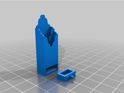 letra caja 1 12 escala ukesman 3d print model - Mito3D