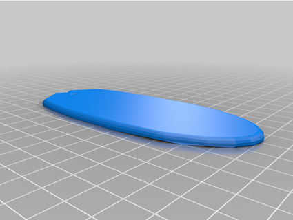 finger surf wademasz 3d print model - Mito3D