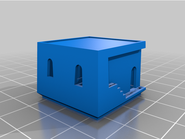 Santorini yazı tahtası oyun birleştirici 3D print model - Mito3D
