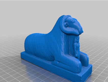 ram amun statue thebuyer2016 3d print model - Mito3D
