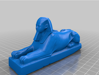 Hatschepsut Sphinx thebuyer2016 3d print model - Mito3D