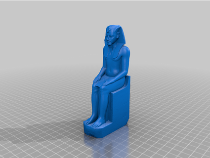 statue amenhotep iii thebuyer2016 3d print model - Mito3D