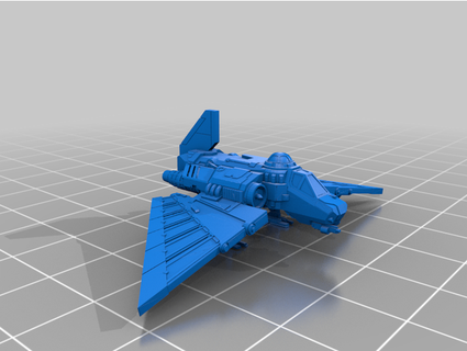 épico Águila aterrizador planta muerta 3d print model - Mito3D