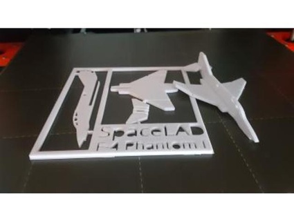f 4 fantasma ii kit carta spacelad519 3d print model - Mito3D