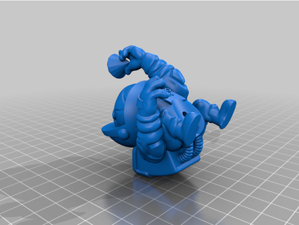 stonketeer 3d model parts ape mentality 3d print model - Mito3D