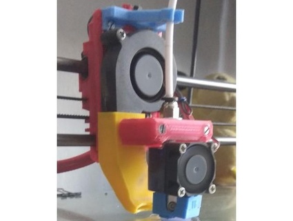 tubowing Bowden adattatore prusa i3 mk3 adriex 3d print model - Mito3D
