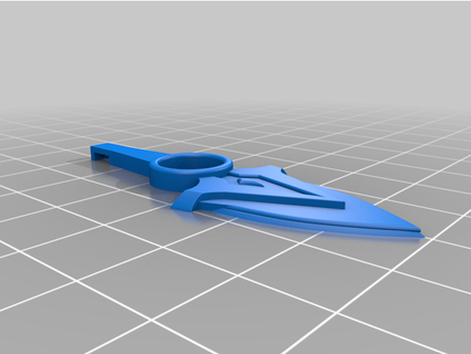 valorant pocket knife gunbuddy aquashi 3d print model - Mito3D