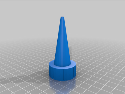 water spike less material alcese 3d print model - Mito3D