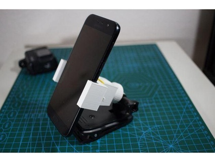 facile afferrare Telefono titolare supporto compatibile gopro monta 3beeprinting 3d print model - Mito3D
