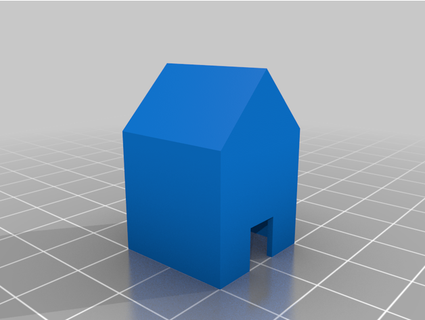 casa palhaço louco 3d print model - Mito3D