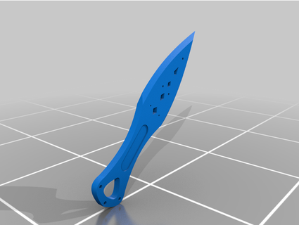 wraith's knife noah123d 3d print model - Mito3D