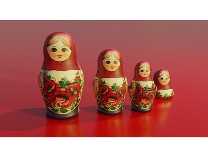 matryoshka ruso anidando muñecas gnamp 3d print model - Mito3D