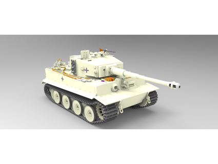 Panzer vi Tiger 1 35 mkdescg 3d print model - Mito3D