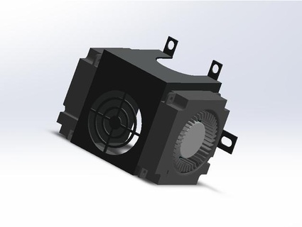 Realität 3dprintmill cr 30 Gürtel 3d Drucken hotend Fall Mantel nip1992 3d print model - Mito3D