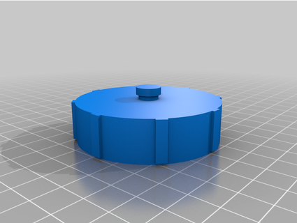 blind cup socket-plug connector stollew 3d print model - Mito3D