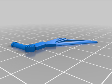 güç korucular Şimşek Toplamak zeo mavi silah kbm sahne 3d print model - Mito3D