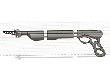 crossbow design scratch fully printable working trigger tarbender69 3d print model - Mito3D
