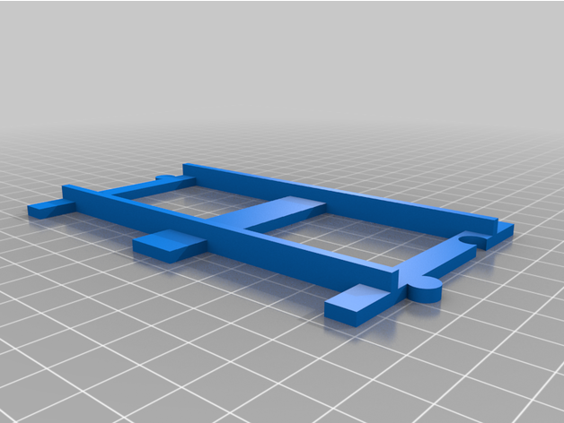 feldbahngleise 1 13 45 mm spurweite auf basis locoremote openscad feldbahnsinnige 3D print model - Mito3D