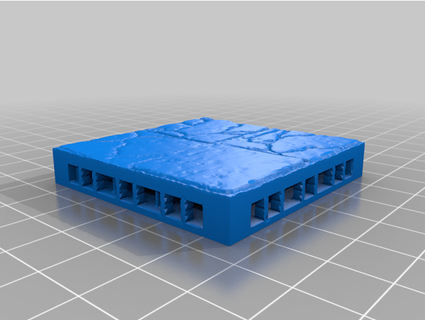 aleatória textura masmorra azulejos 25 mitrallia 3d print model - Mito3D