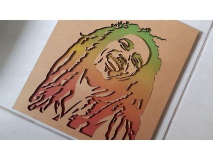 Quadro Bob Marley Rahmen Ideen aushecken 3d print model - Mito3D