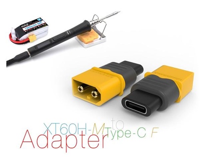 adaptör xt60h m type c perinski 3d print model - Mito3D