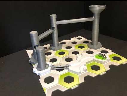 marble run gravitrax transition ramps esmz 3d print model - Mito3D